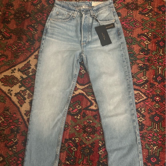 Rag & Bone Nina High Rise Ankle Cigarette Jeans - BRAND NEW - Picture 1 of 6